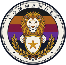 Commander status seal